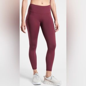 Athleta all in 7/8 legging with pockets size M